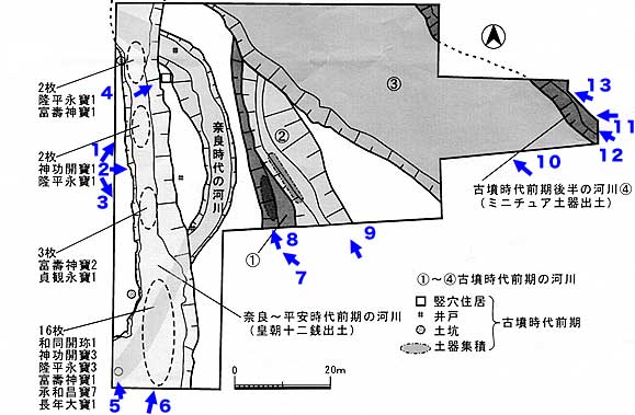 検出遺構略図