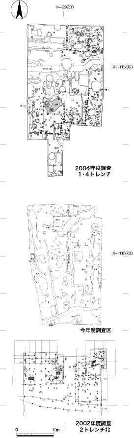 周辺調査遺構図