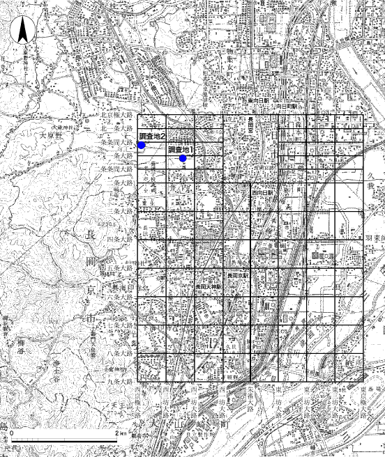 調査区位置図 調査区位置図