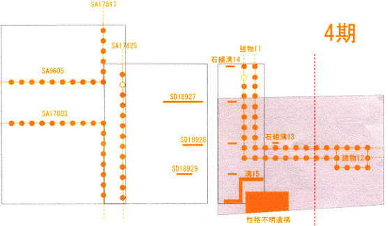 4期の遺構図