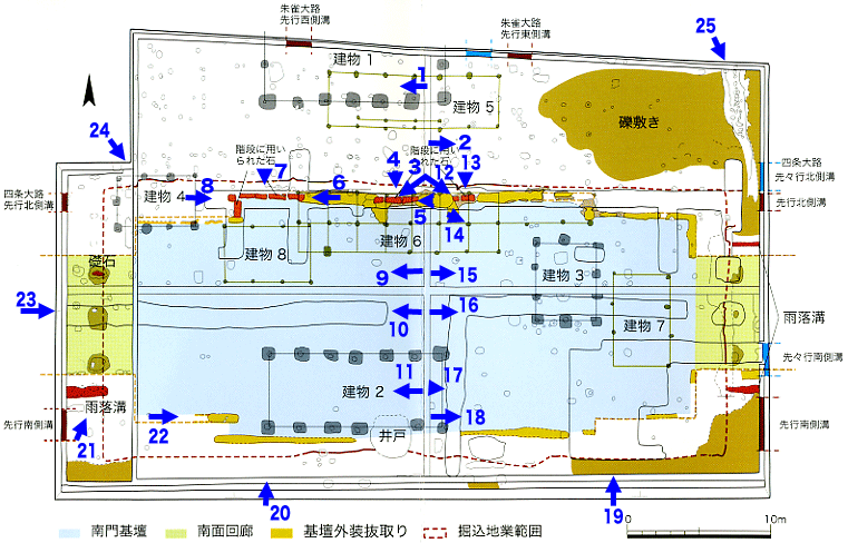 遺構図と写真番号