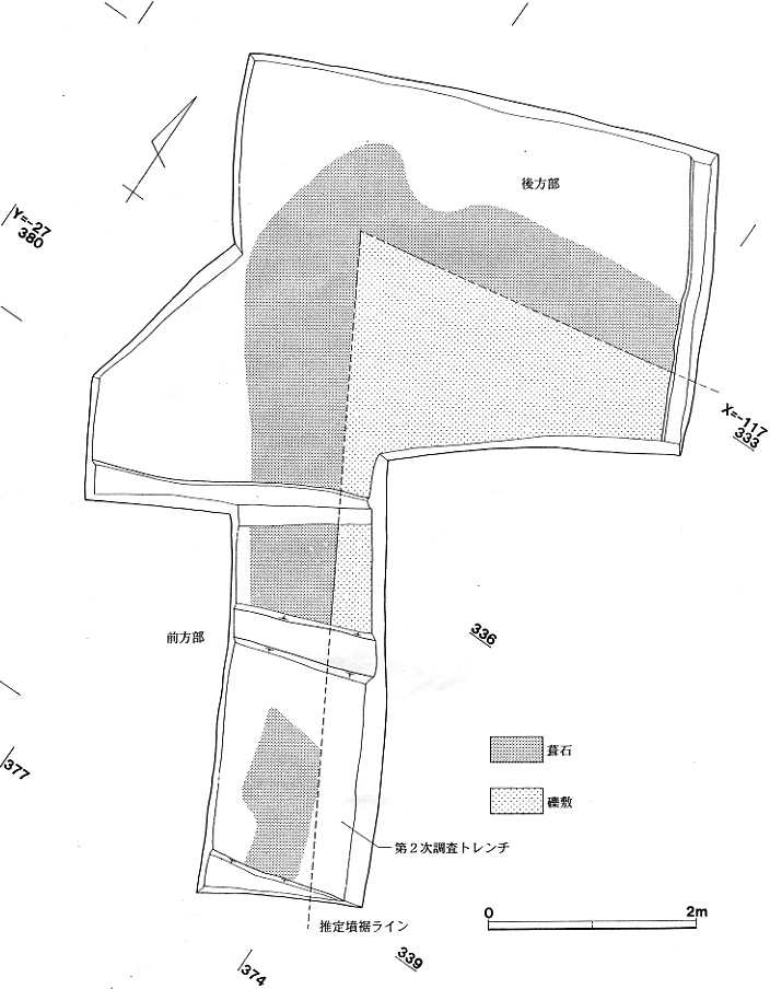 ４−１トレンチ平面図