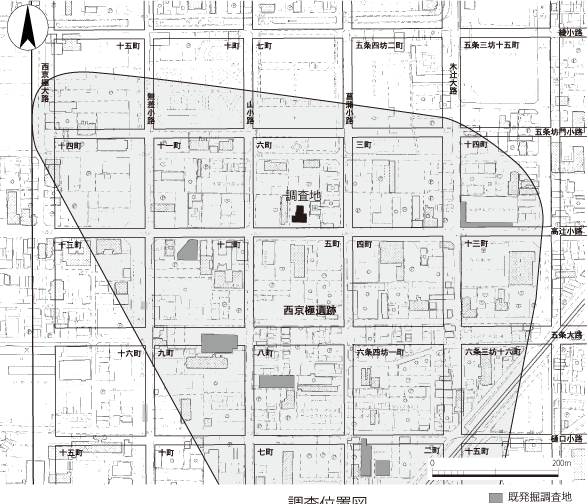 調査位置図