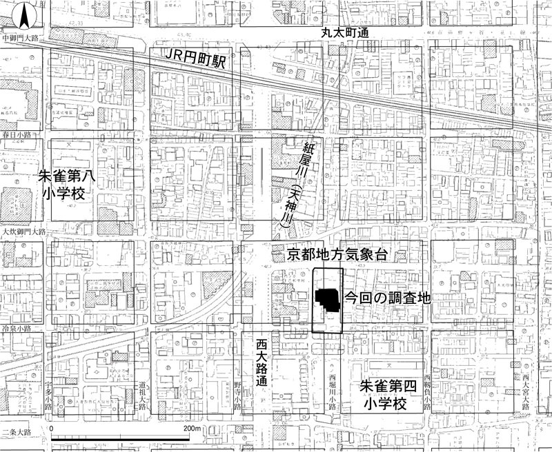 図2　調査位置図（1：5,000）