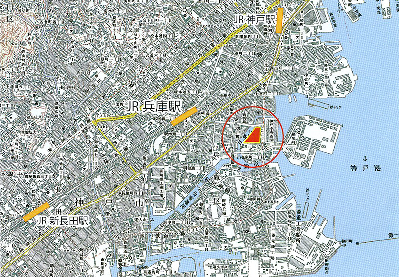 発掘調査地点位置図