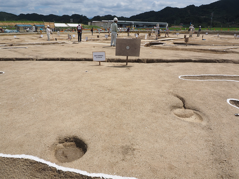 鏡形石製模造品出土地点