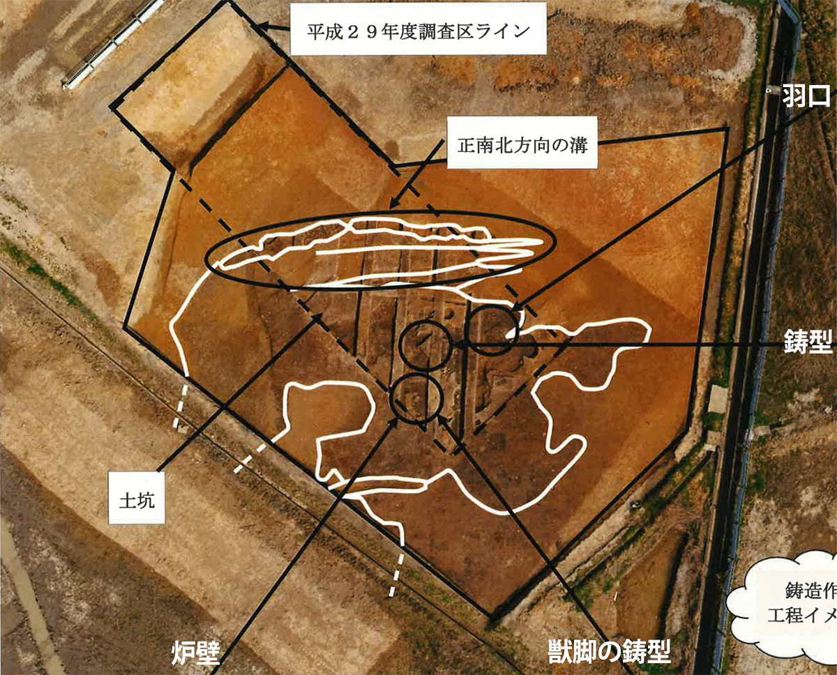 真上からの航空写真