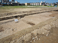 九条大橋路面　東から