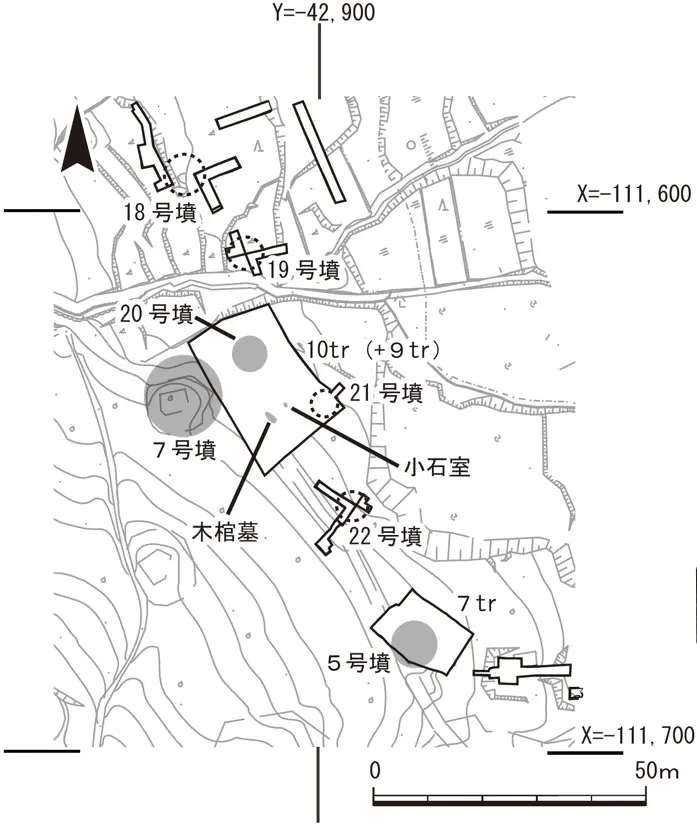 第2図　調査区配置図